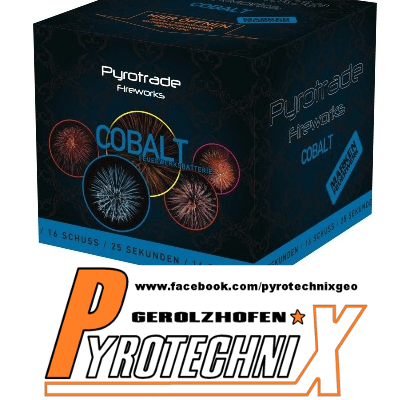 Cobalt Batteriefeuerwerk Pyrotrade