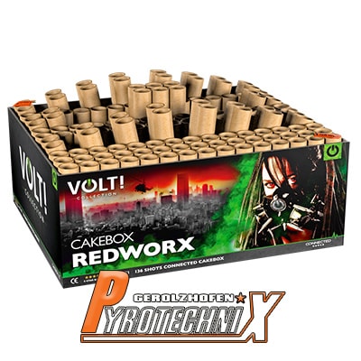 Volt Redworx Verbundfeuerwerk