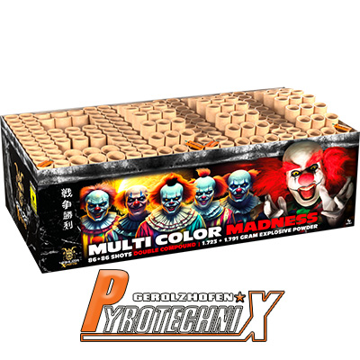 Lesli Multicolor Madness Verbundfeuerwerk