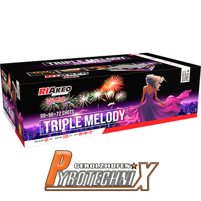 Riakeo Triple Melody Verbundfeuerwerk