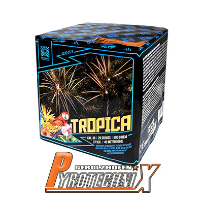 Argento tropica Batteriefeuerwerk