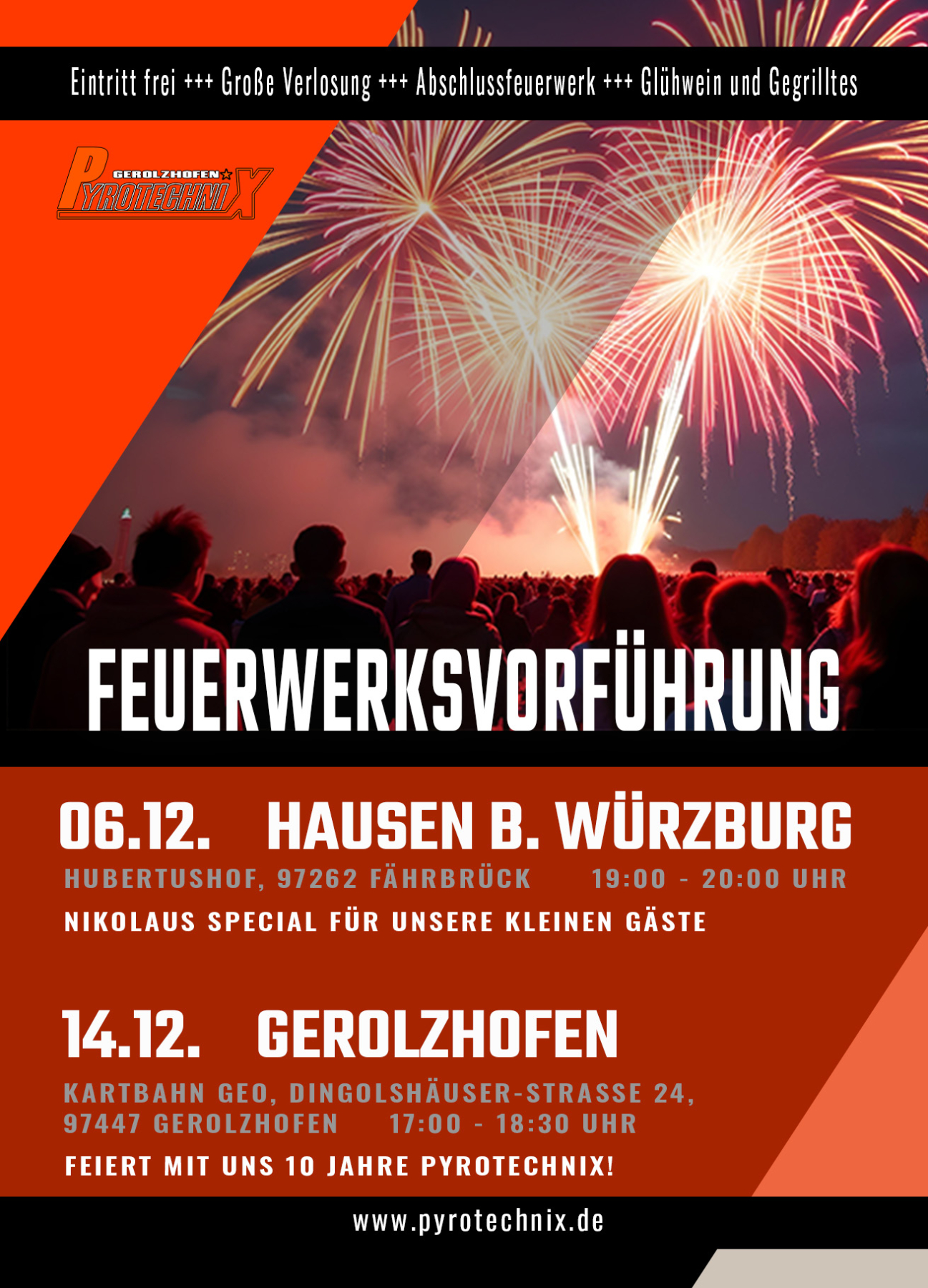 Flyer Vorschießen