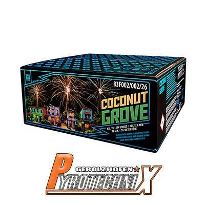 Argento Coconut Groove Verbundfeuerwerk