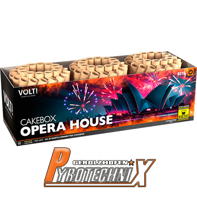Volt Opera House Verbundfeuerwerk